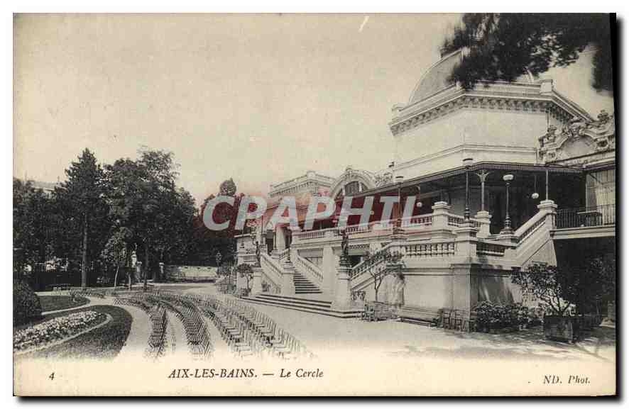 CPA Aix les Bain Le Cercle 