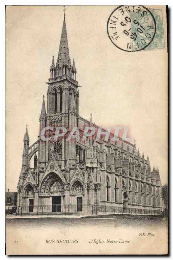 CPA Bon Secours l'Eglise Notre Dame 