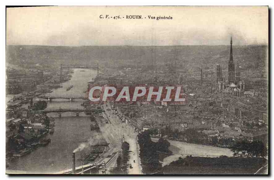 CPA Rouen Vue generale 