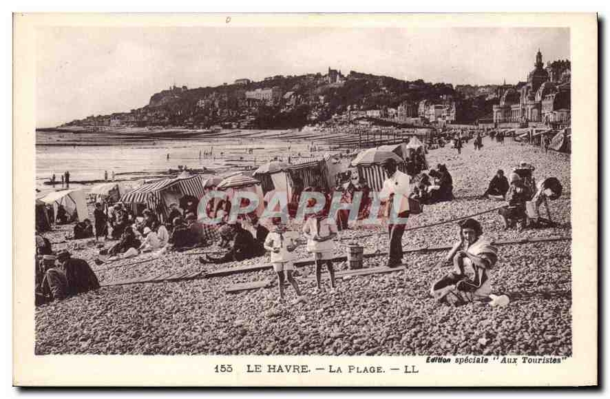 CPA Le Havre la Plage 