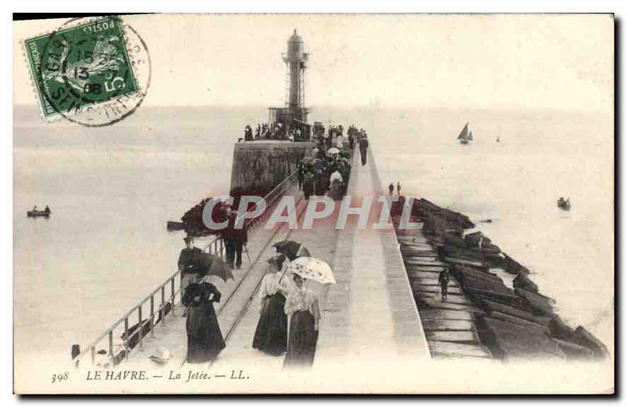 CPA Le Havre la Jetee 