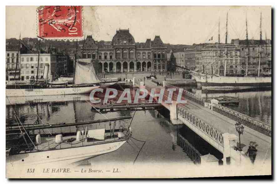CPA Le Havre la Bourse 