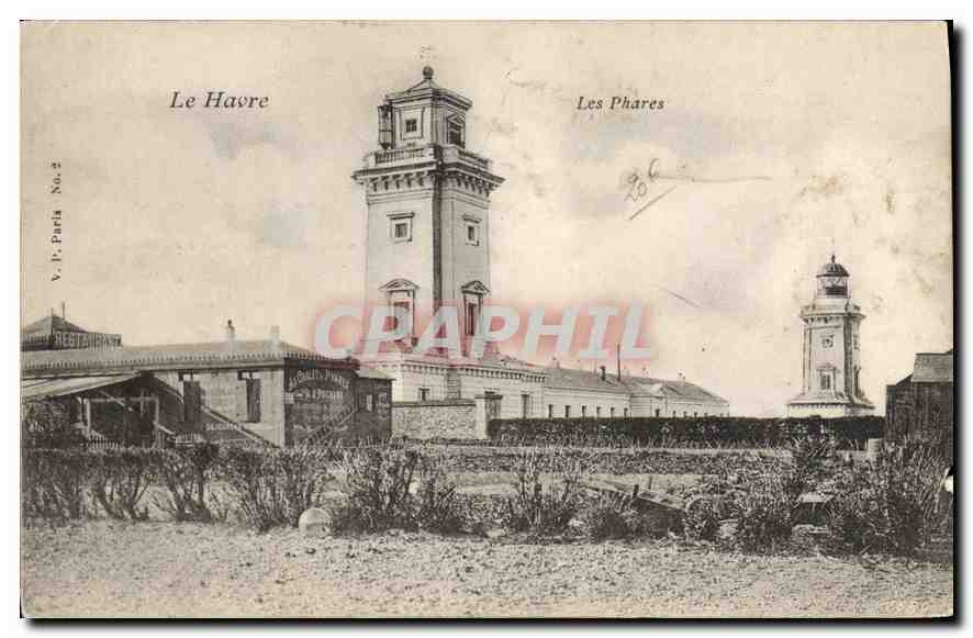 CPA Le Havre les Phares 