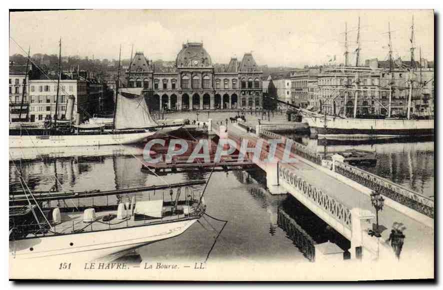 CPA Le Havre la Bourse 