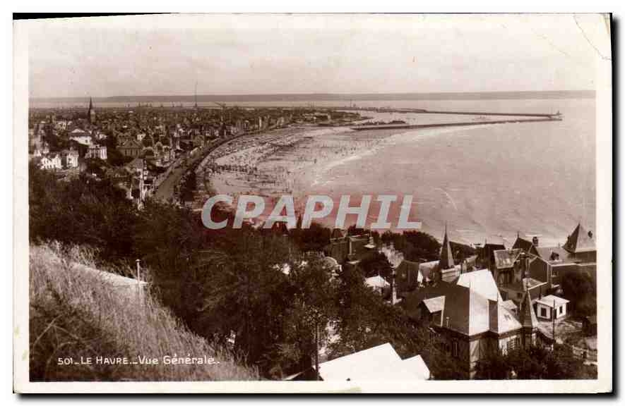 CPA Le Havre vue generale