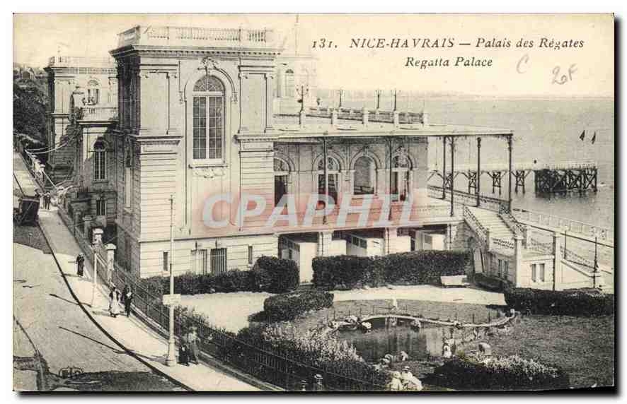 CPA Nice Havrais Palais des Regates 