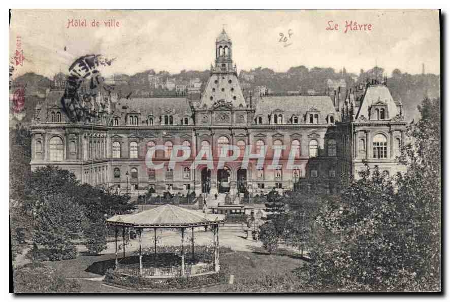 CPA Le Havre hotel Ville 