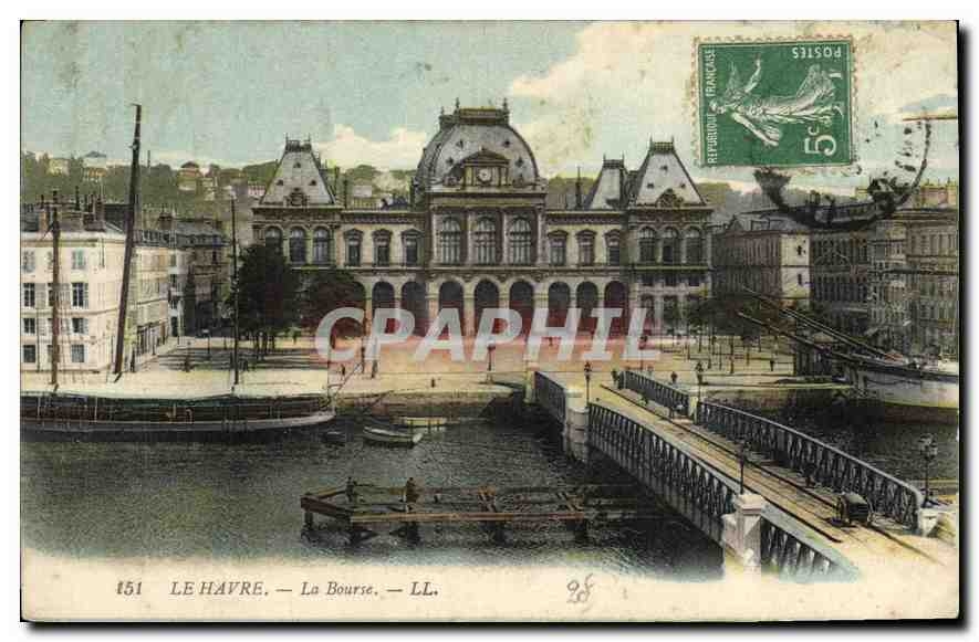 CPA Le Havre la Bourse 