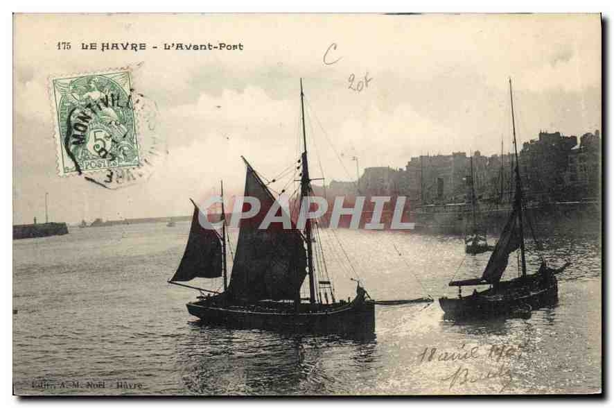 CPA Le Havre l'Avant Port 