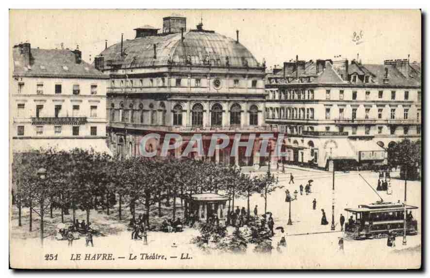 CPA Le Havre le Theatre 