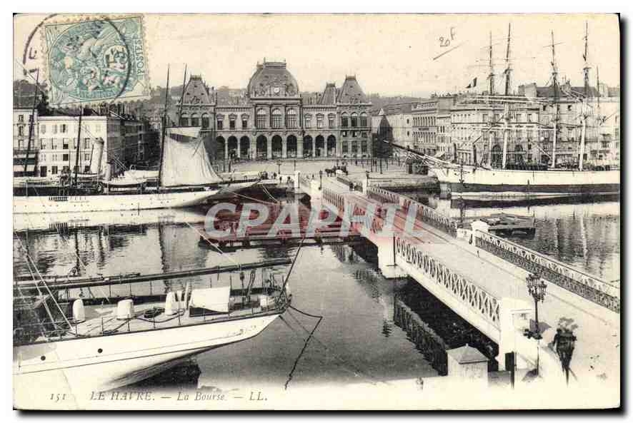 CPA Le Havre la Bourse 