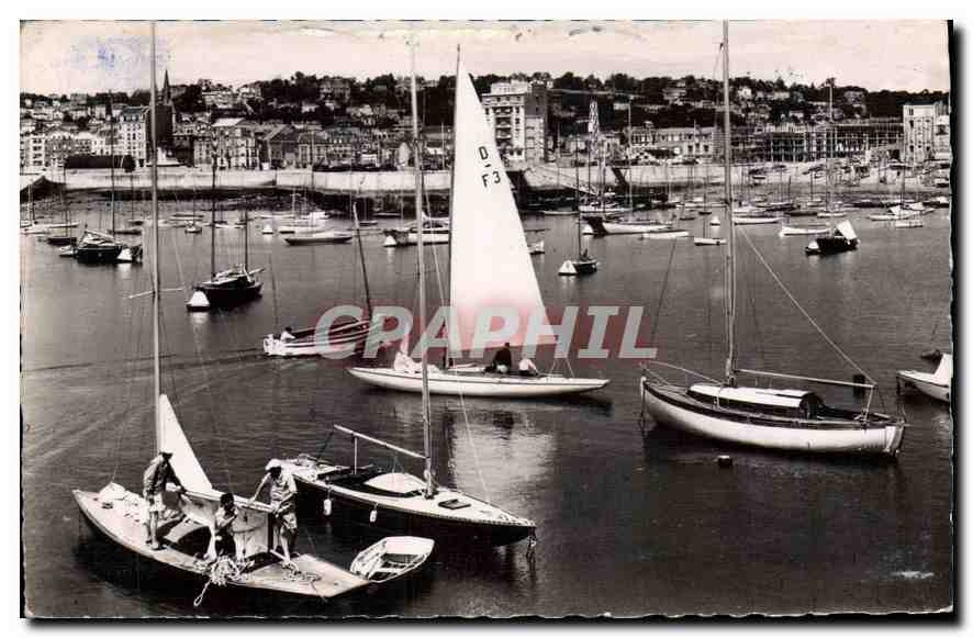 CPA Le Havre S Inf Avant port Bassin aux Yachts 