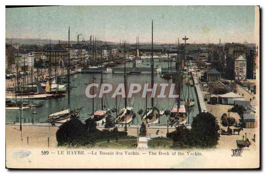 CPA Le Havre le Bassin des yachts 
