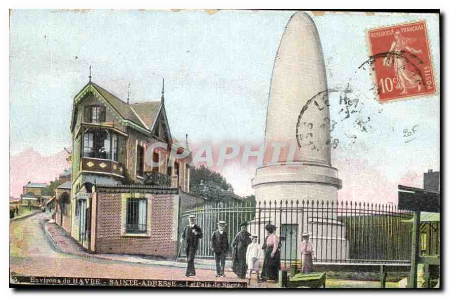 CPA Environs de Havre Sainte Adresse le pain de Sucre 