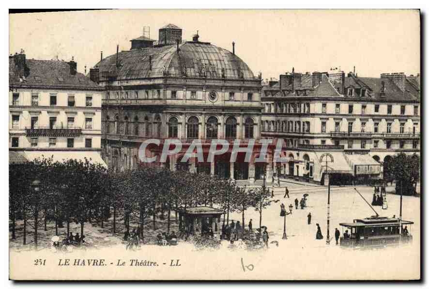 CPA Le Havre le Theatre 