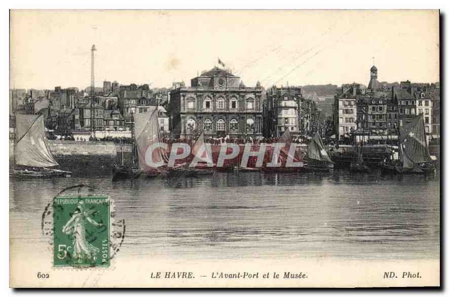 CPA Le Havre l'Avant Port et le Musee 
