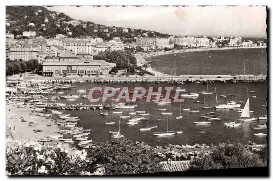 CPA La Cote d'Azur Cannes vue generale prise du Mont Chevalier 