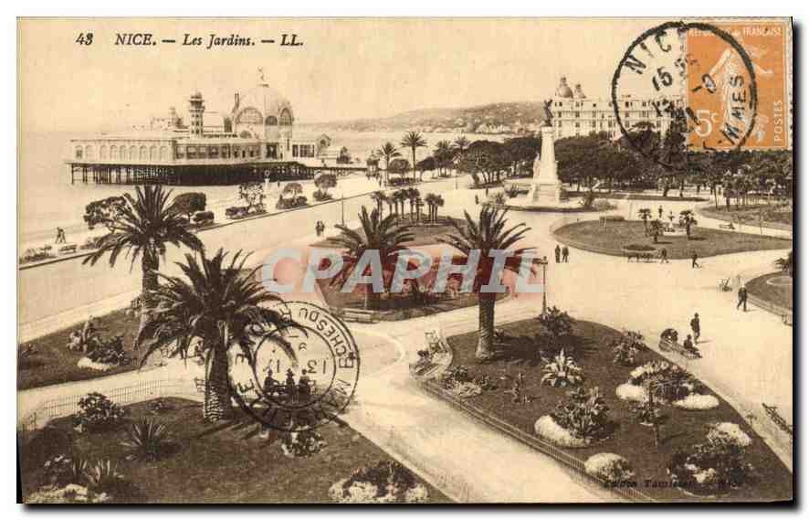 CPA Nice les Jardins 