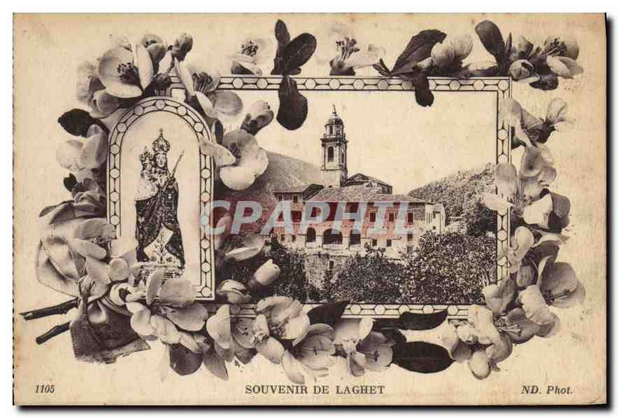 CPA Souvenir de Laghet 