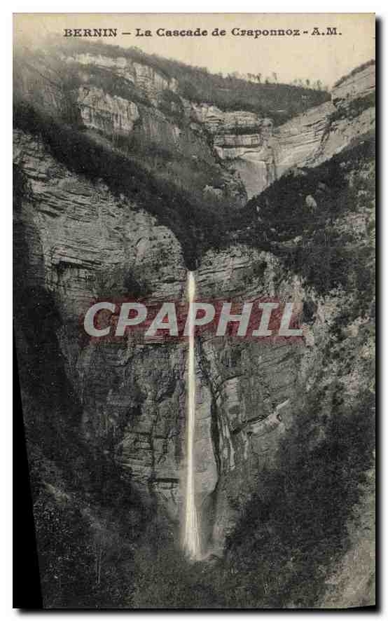 CPA Bernin La Cascade de Craponnoz