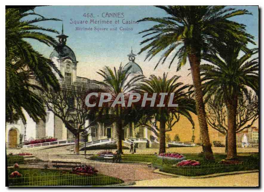 CPA Cannes Square Marimee et Casino 