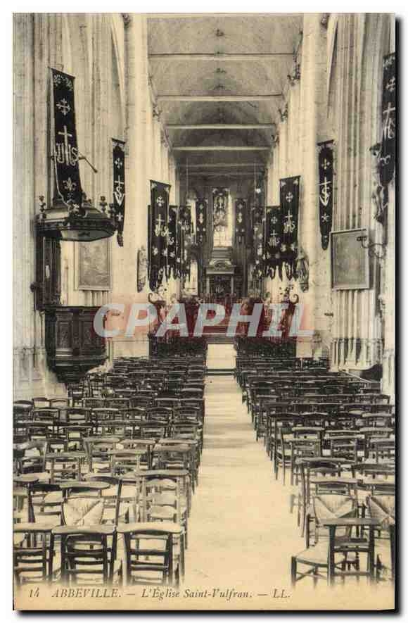CPA Abbeville l'Eglise Saint Vulfran 
