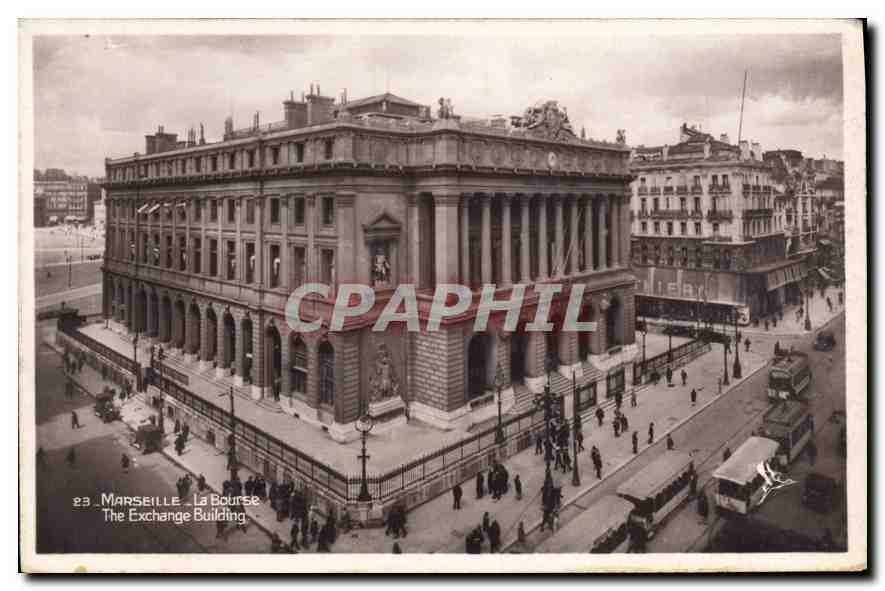 CPA Marseille La Bourse 