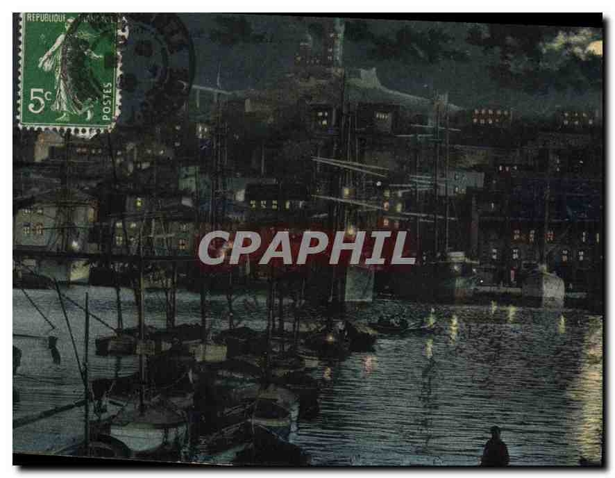 CPA Marseille Un Coin du Vieux Port 
