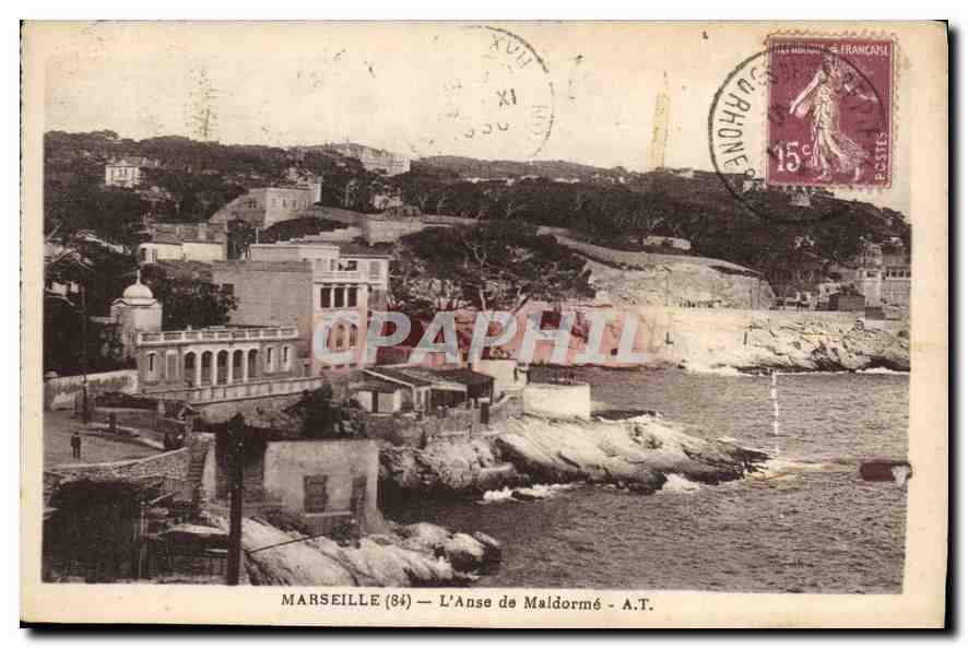 CPA Marseille l'Anse de Maidorme 