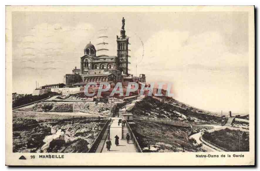 CPA Marseille Notre Dame de la Garde