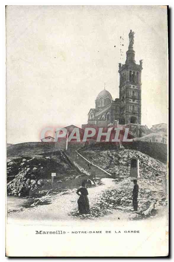 CPA Marseille Notre Dame de la Garde 