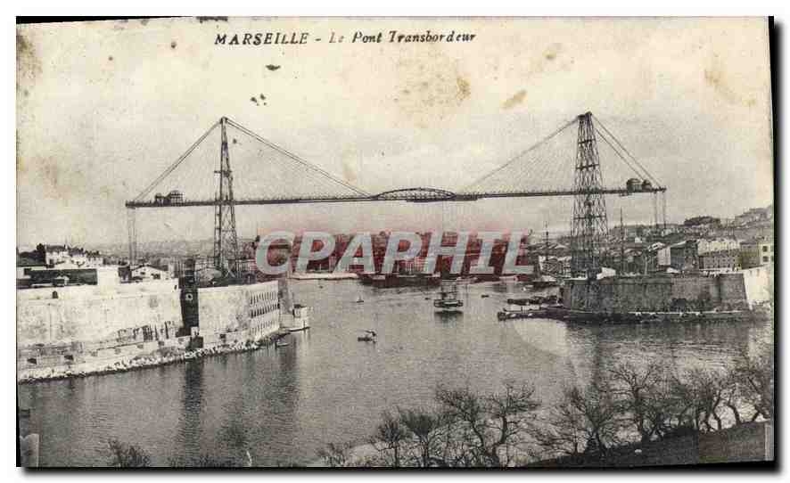 CPA Marseille Le Pont Transbordeur 