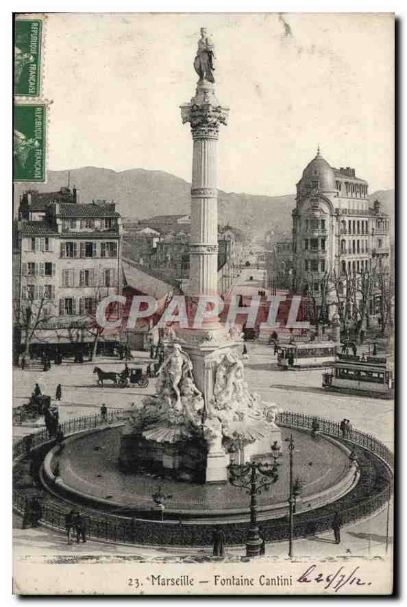 CPA Marseille Fontaine Cantini 