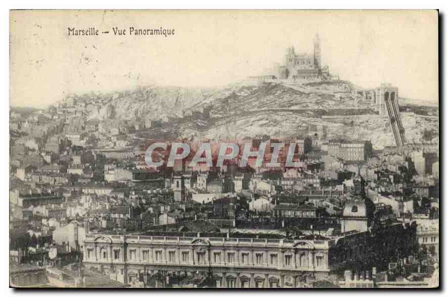 CPA Marseille Vue Panoramique 
