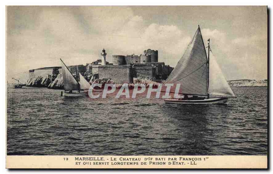CPA Marseille Le Chateau D'if bati par Francois I 