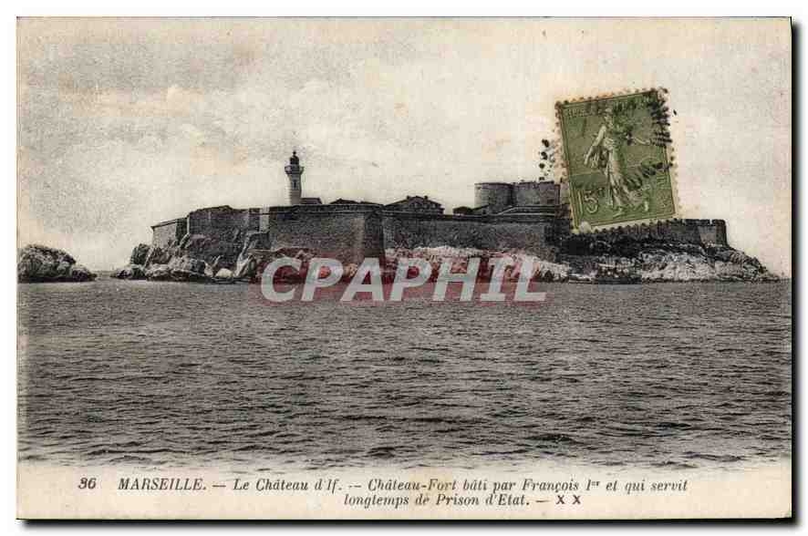 CPA Marseille Le Chateau d'If Francois I