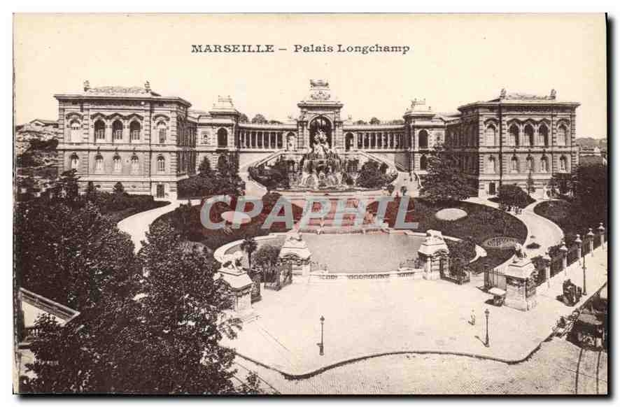 CPA Marseille Palais Longchamp 