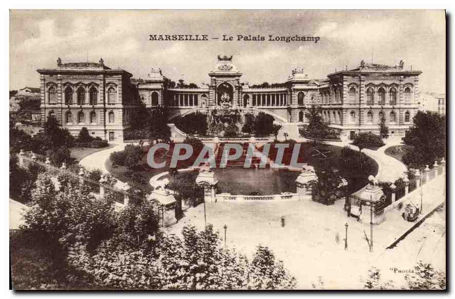 CPA Marseille Le Palais Longchamp 