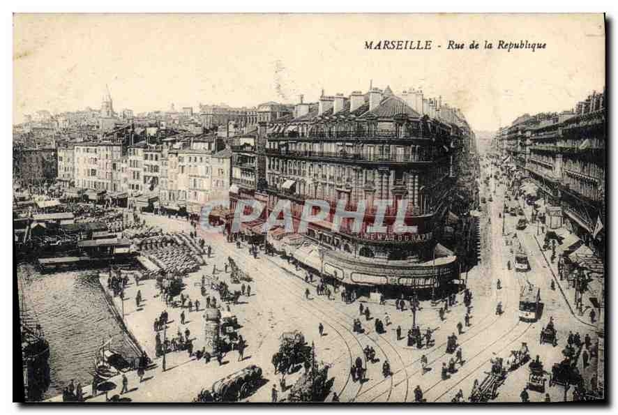 CPA Marseille Le Palais Longchamp 