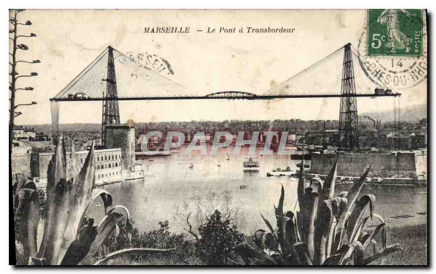 CPA Marseille Le Pont a Transbordeur