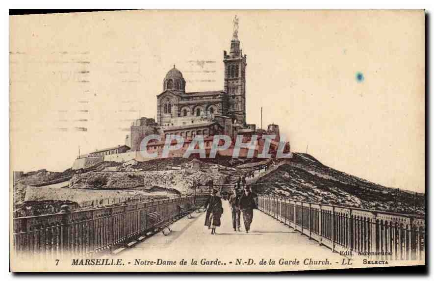 CPA Marseille Notre Dame de la Garde 