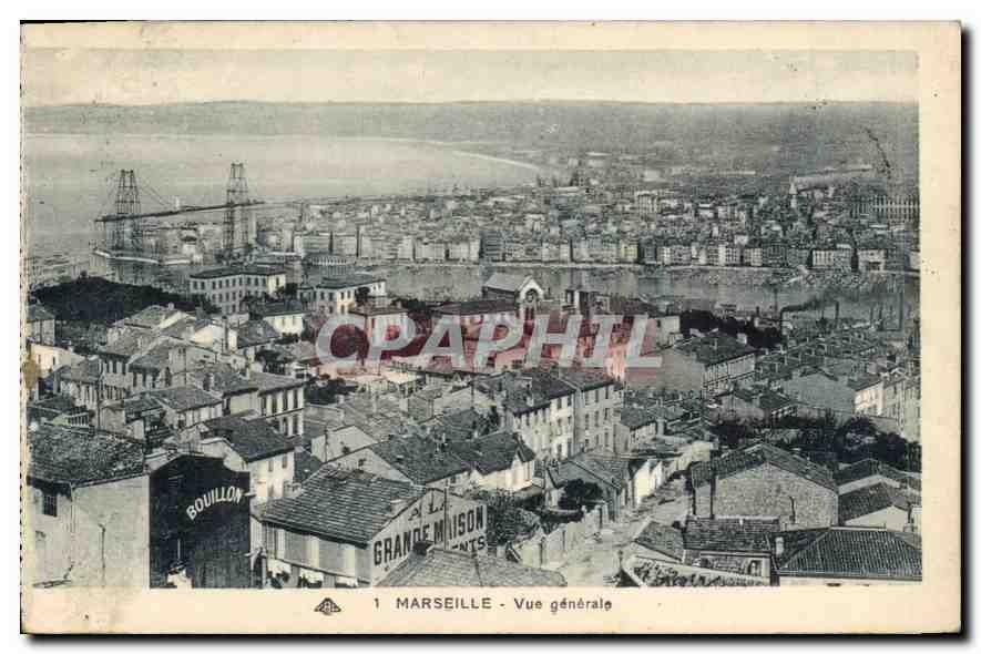 CPA Marseille Vue generale 