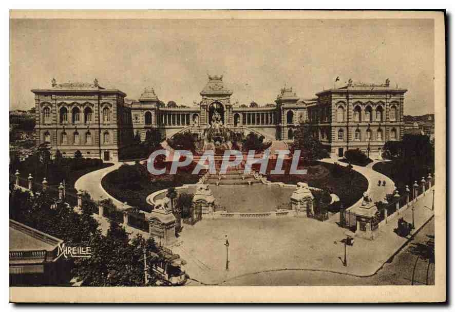 CPA Marseille Le Palais Longchamp 