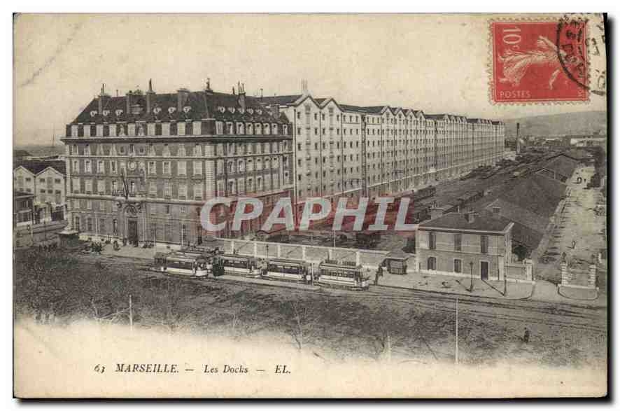 CPA Marseille les Docks 
