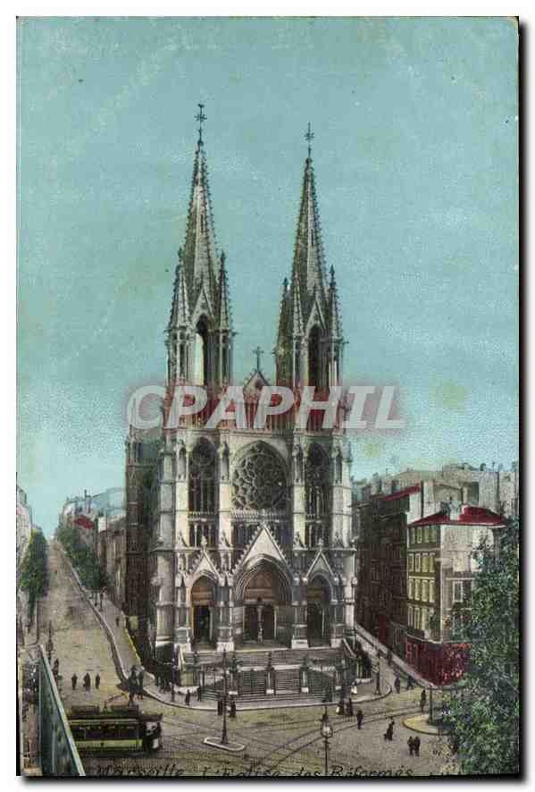 CPA Marseille Eglise des Reformes 