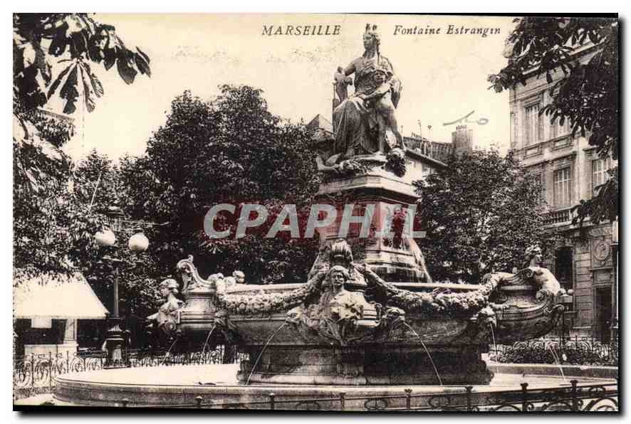 CPA Marseille Fontain Estrangin 