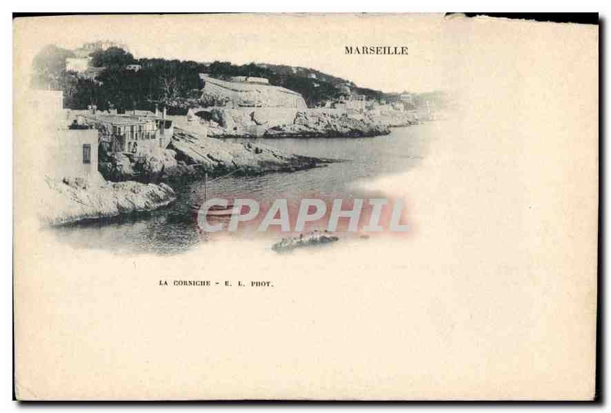 CPA Marseille La Corniche 