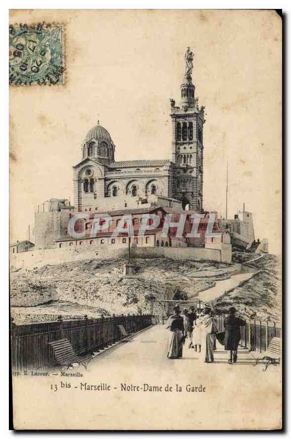 CPA Marseille Notre Dame de la Garde 