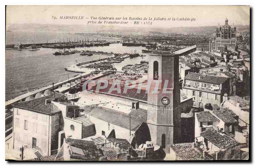 CPA Marseille Vue generale 