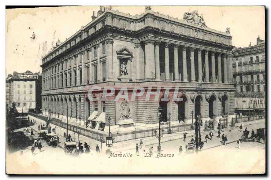 CPA Marseille La Bourse 